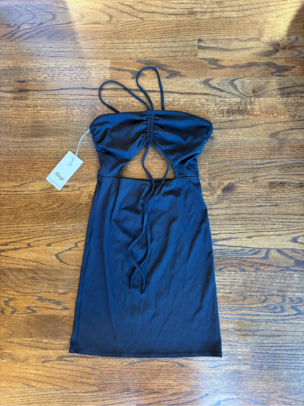 REVOLVE Maaji Black Kristin mini dress large NEW